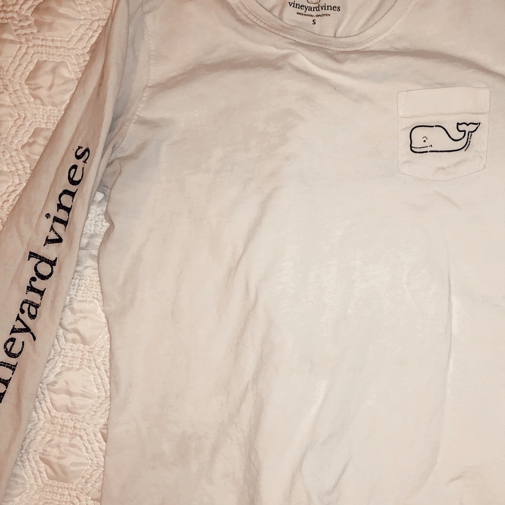 Vineyard Vines White Long Sleeve Shirt